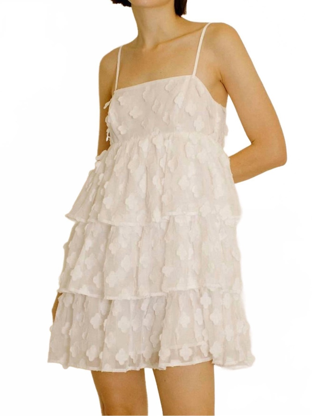 STORIA‎ Clover Appliqué Dress